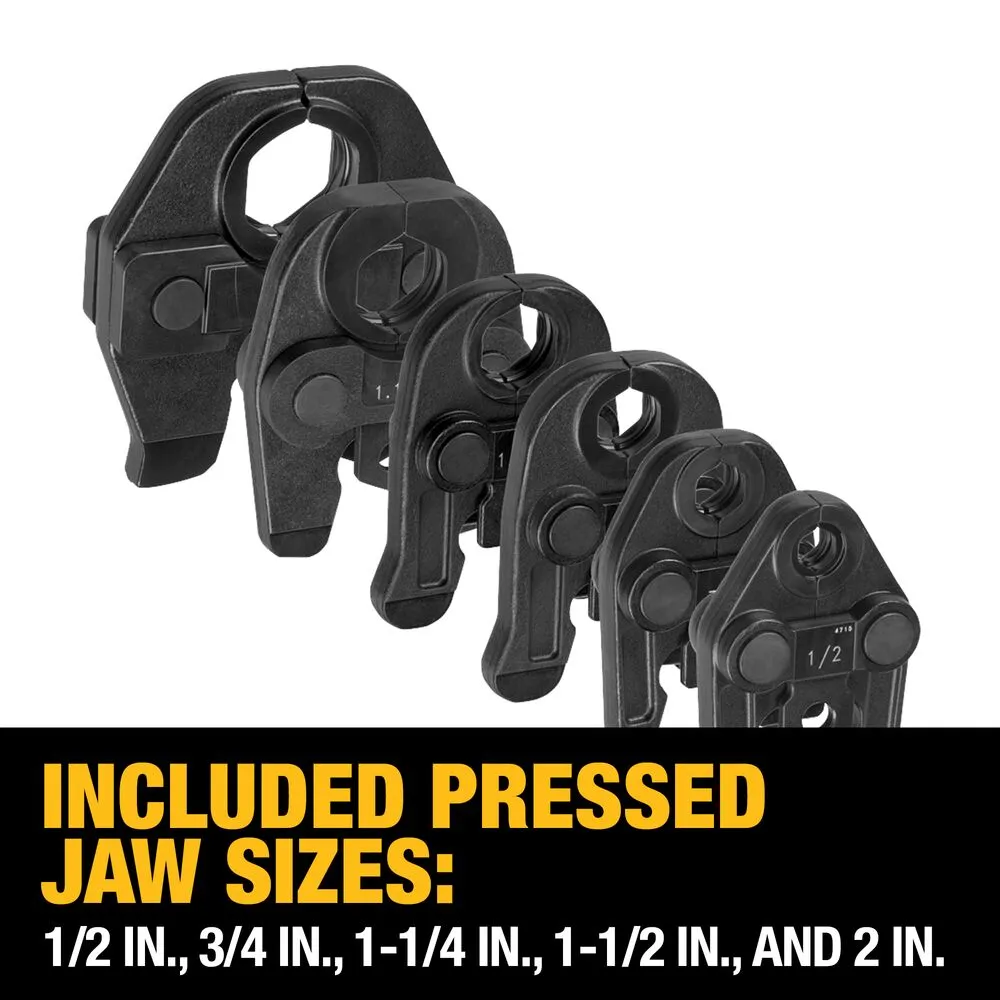 DeWALT DCE200M2K 20V MAX Cordless Copper Pipe Crimp Tool Kit