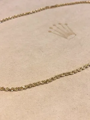 Diamond Cut Rope Chain