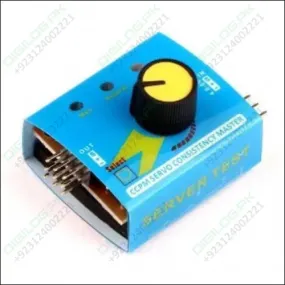 Digital Multi Servo Tester Esc Rc Consistency Ccpm Master Speed Control