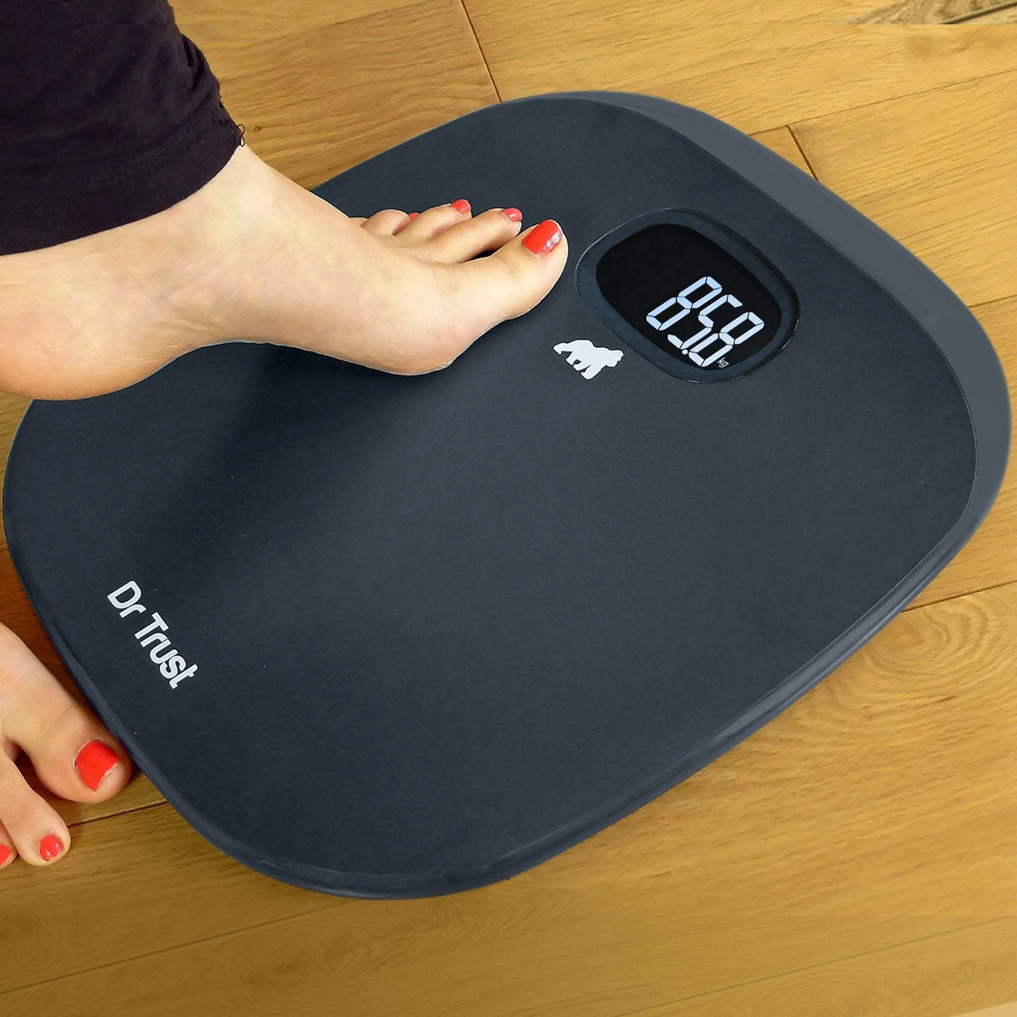 Dr Trust USA ABS Absolute Personal Scale (Grey) Weighing Machine