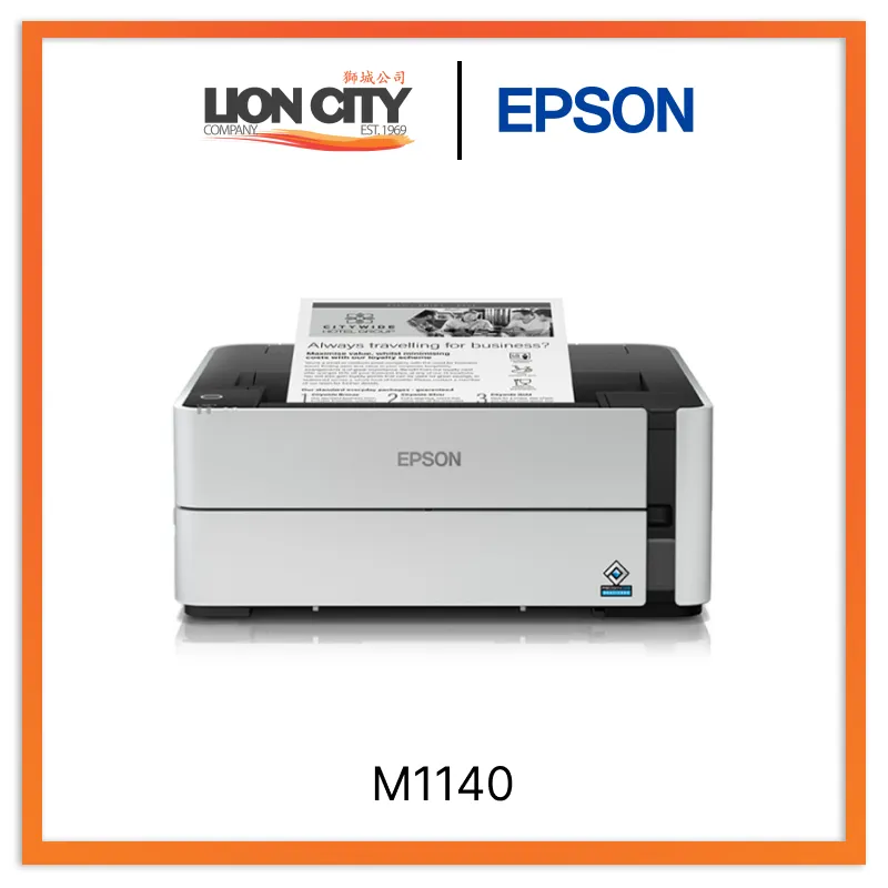 EcoTank M1140 Monochrome InkTank Printer