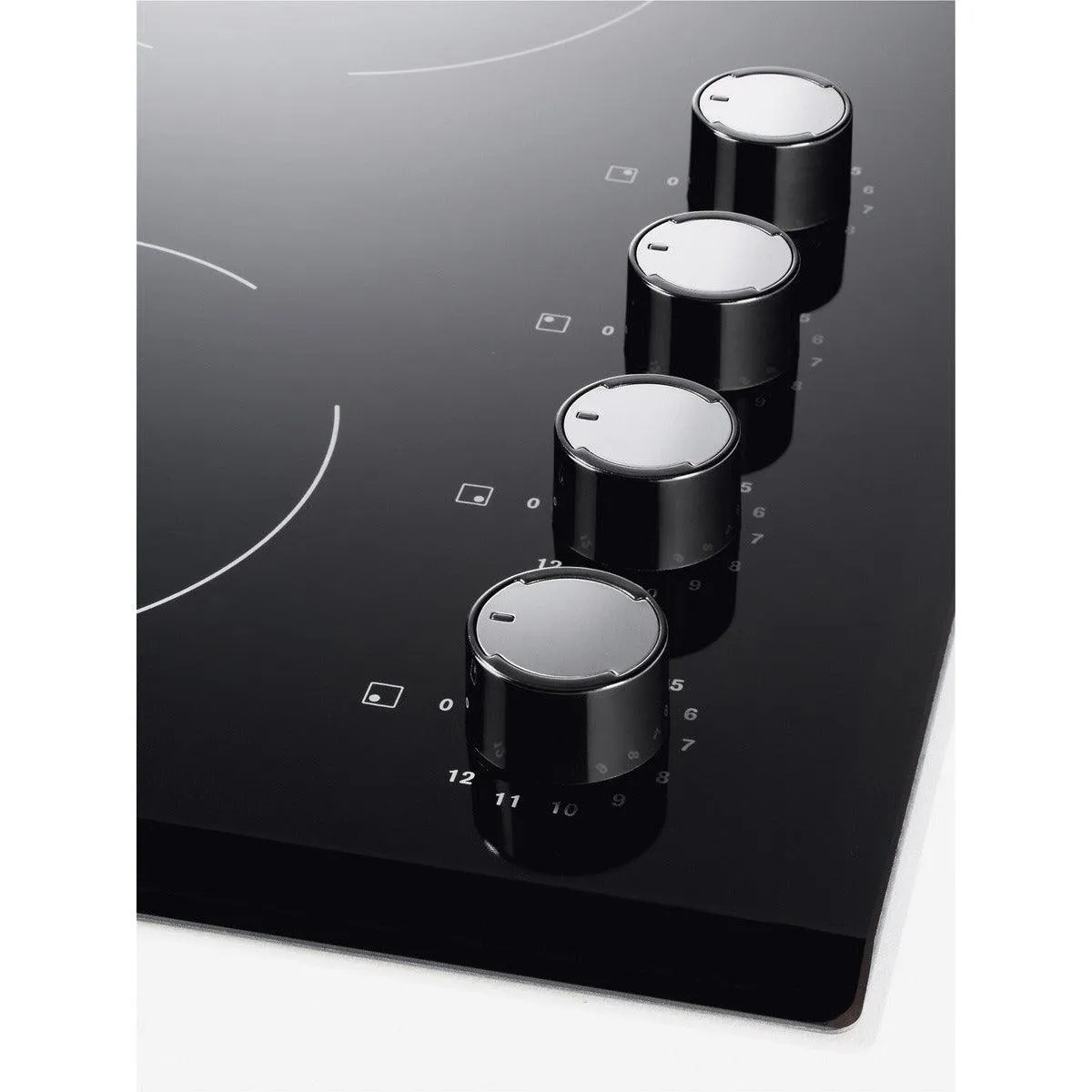 Electrolux 60cm 4 Zone Built-In Electric Hob - Black | EHF6140FOK