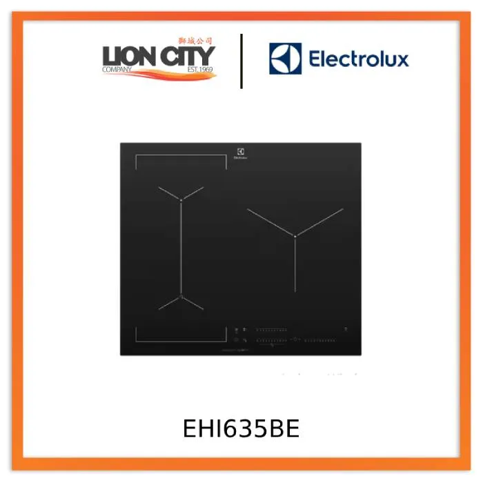 Electrolux EHI635BE 60cm UltimateTaste 700 3 Zone Induction Cooktop