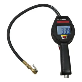 Esco 10961 Digital Tire Inflator, 20" Hose, Euro Chuck