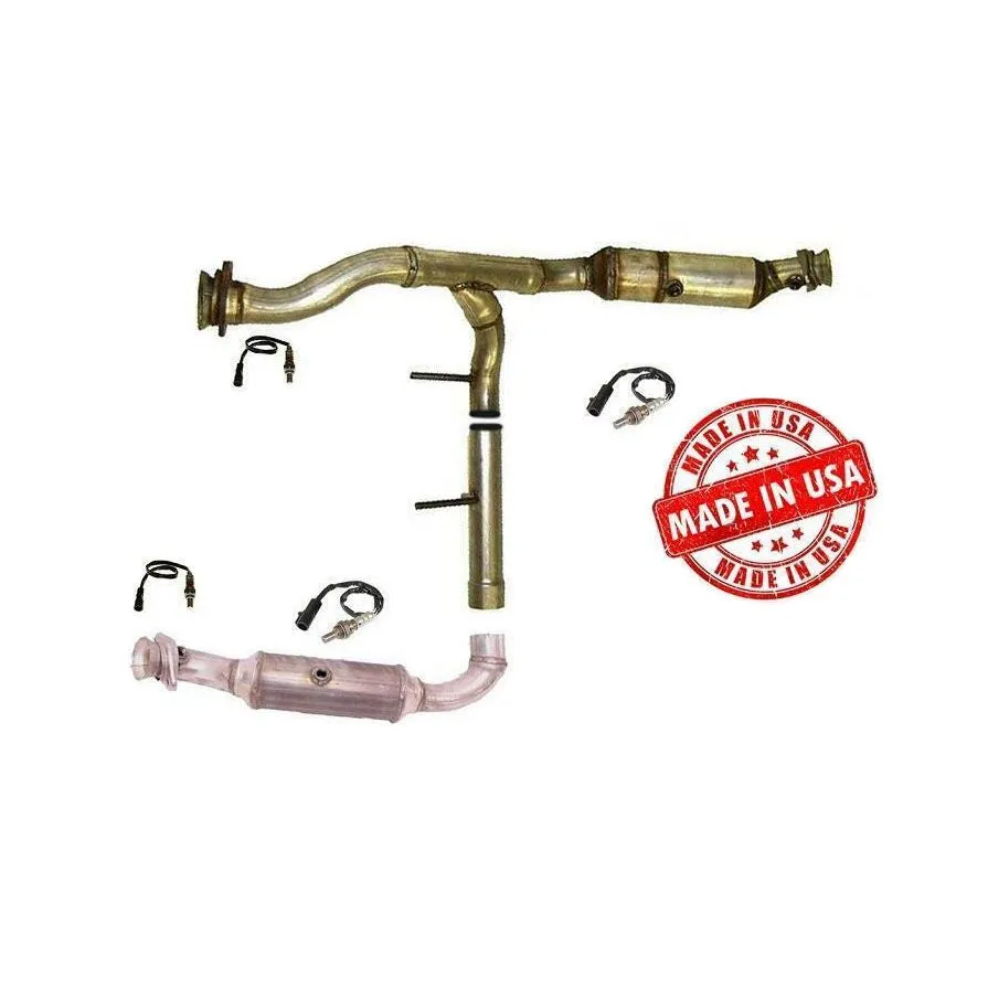 Front Catalytic Converters & O2 Sensors for Ford Expedition 2009-2011 5.4L