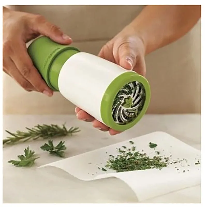 Fruit Slicer Parsley Chopper Cooking Tools Condiment Container Gadgets