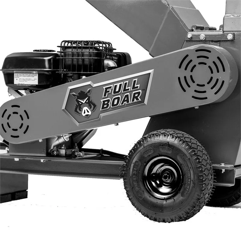 Garden Full Boar 5.6HP Petrol Wood Chipper