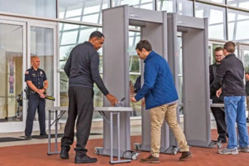 Garrett Multi Zone™ Walk-Through Security Metal Detector