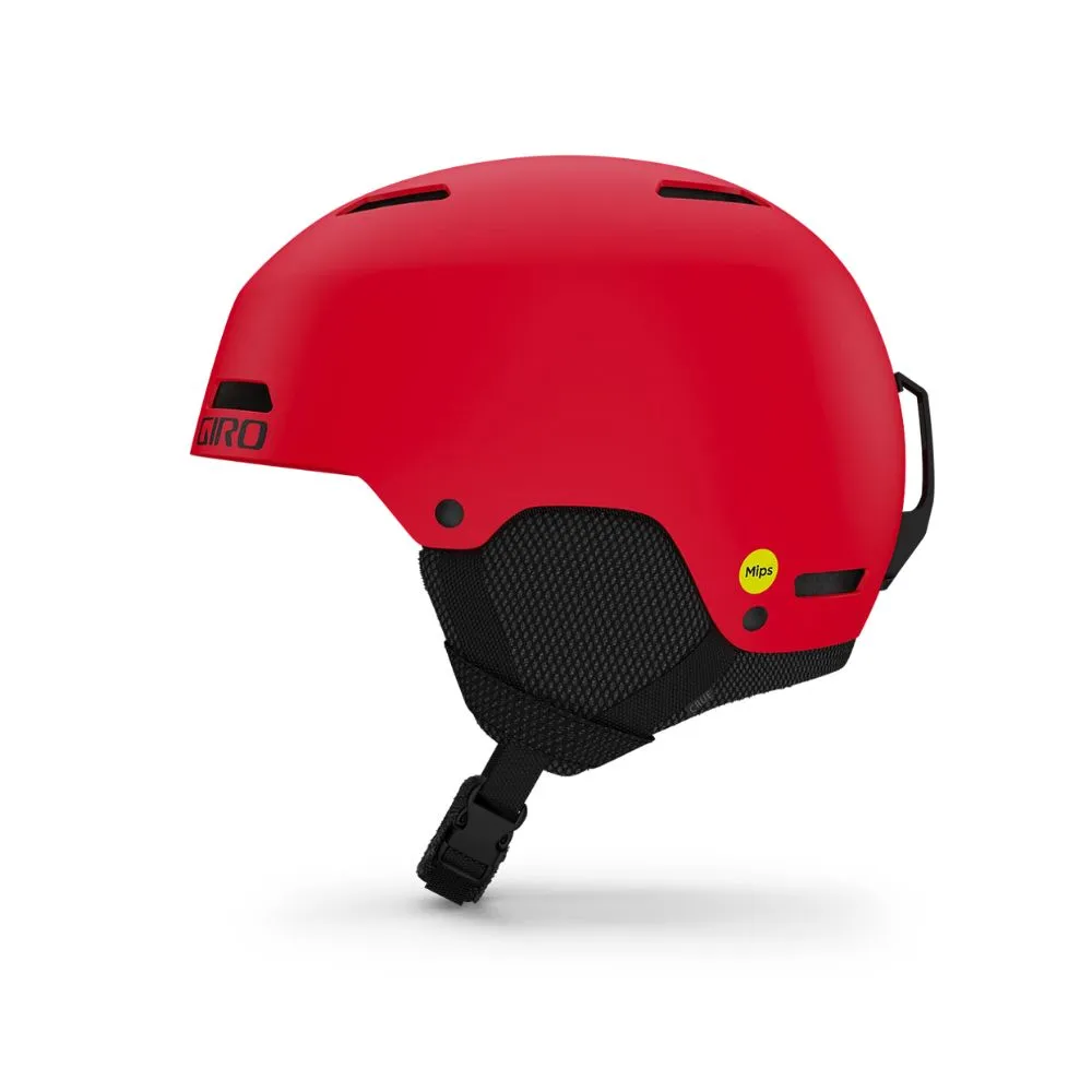 Giro Crue MIPS Kids Ski Helmet, Bright Red - 3 sizes