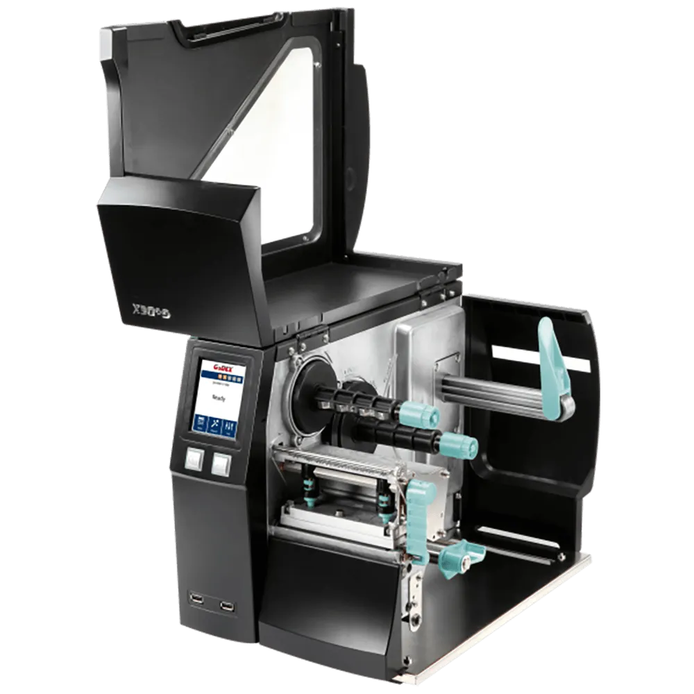 GoDEX ZX1200i  / ZX1300i  / ZX1600i  4” 200 dpi / 300 dpi / 600 dpi Industrial Printer