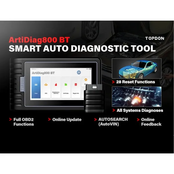 GT-AD123 ArtiDiag800 BT