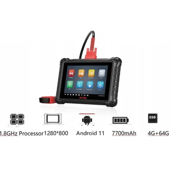 GT-DS900 Autel Maxidas DS900 | Advanced Diagnostic Scanner (Coding & Component Testing) | 2 Years Software Updates