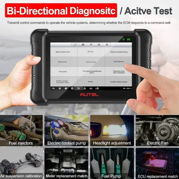 GT-DS900 Autel Maxidas DS900 | Advanced Diagnostic Scanner (Coding & Component Testing) | 2 Years Software Updates