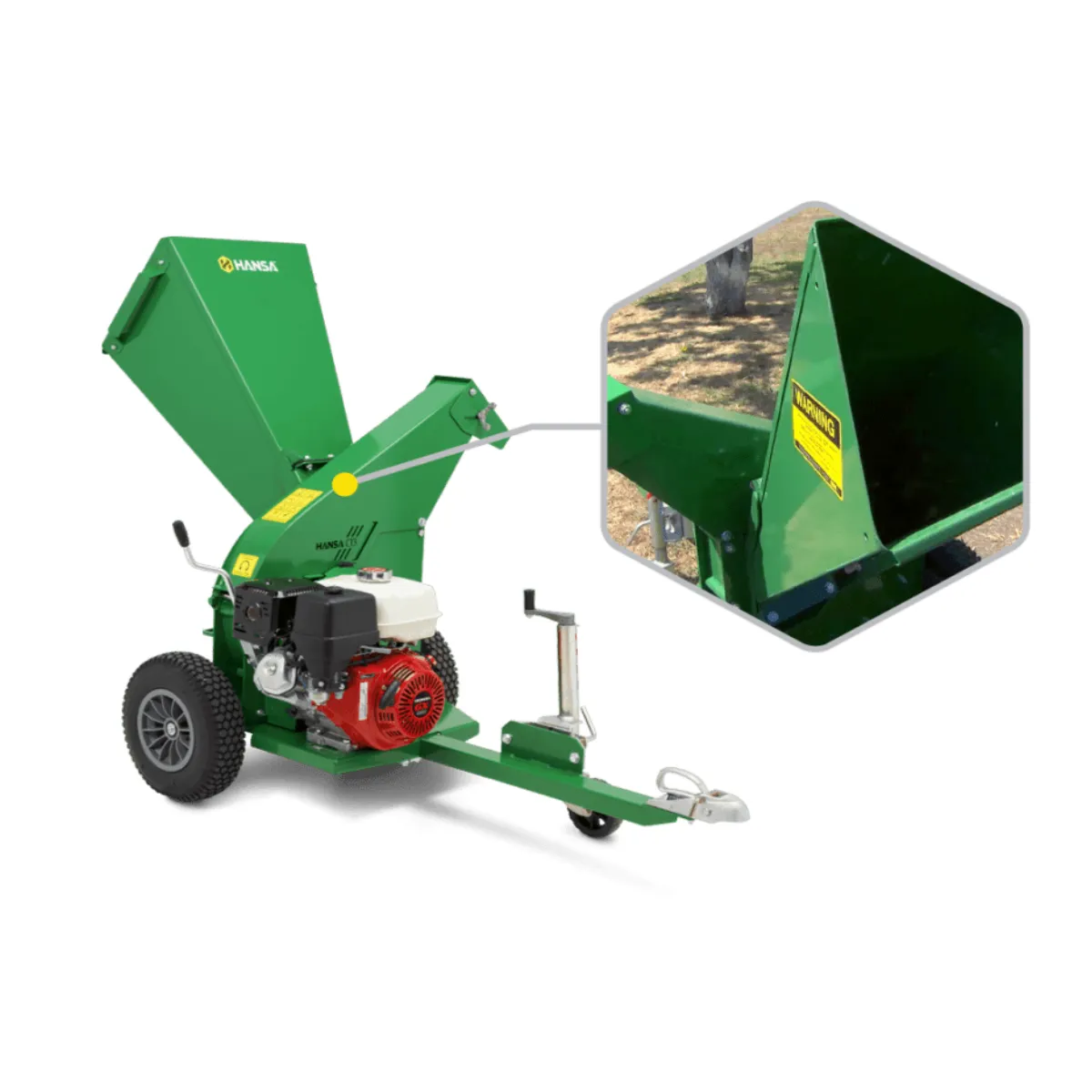 Hansa C13 Road Trailer Chipper