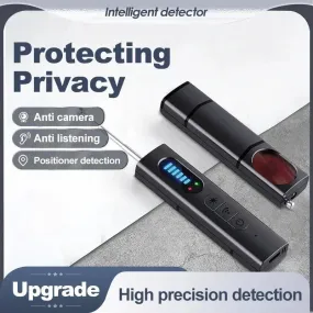 Hidden Camera Detector Anti Car GPS Tracker Listening Device Bug RF Wireless All Signal Scanner Gadgets Security Protection