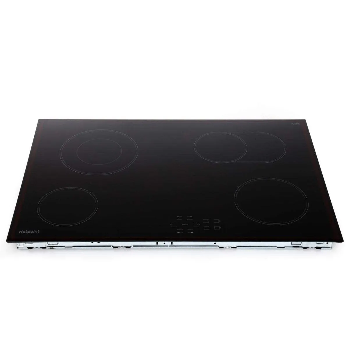 Hotpoint HR724BH 77cm 4 Zone Ceramic Hob in Black