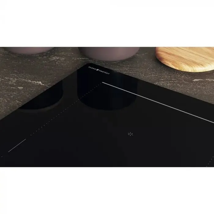 Hotpoint TS6477CCPNE 77cm 4 Zone Black Induction Hob with Flex Zone - Black