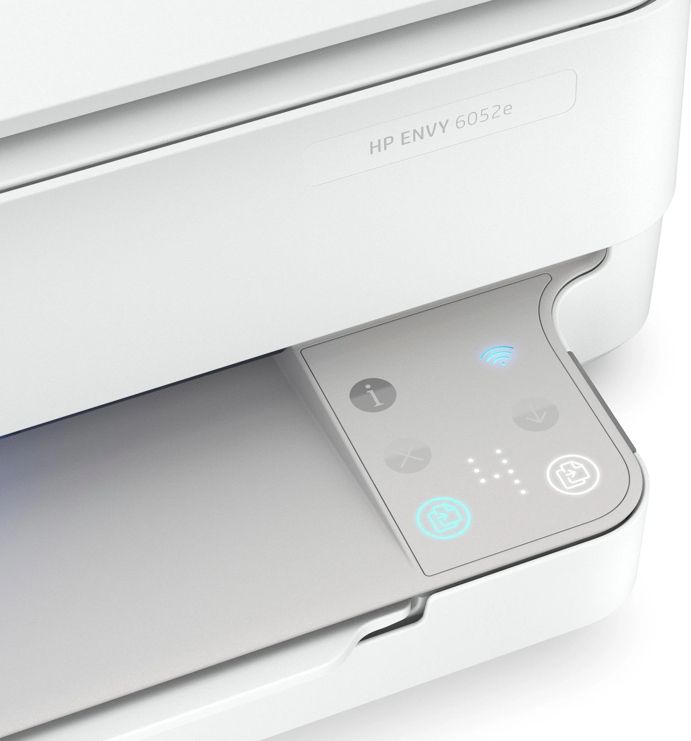 HP ENVY 6052e All-in-One Color Inkjet Printer, Print/Copy/Scan, 9/6 ppm, 256MB, USB, WiFi - 223N2A#1H5 (Certified Refurbished)