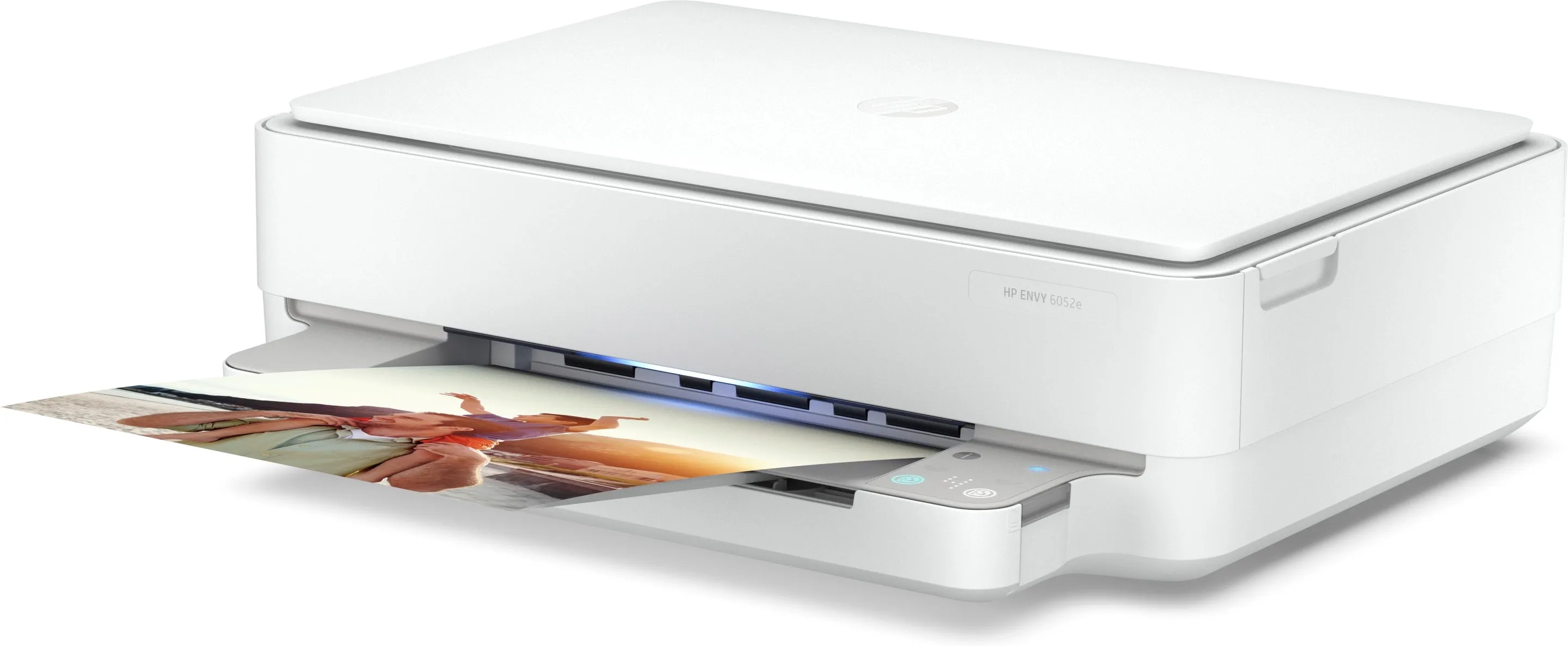 HP ENVY 6052e All-in-One Color Inkjet Printer, Print/Copy/Scan, 9/6 ppm, 256MB, USB, WiFi - 223N2A#1H5 (Certified Refurbished)