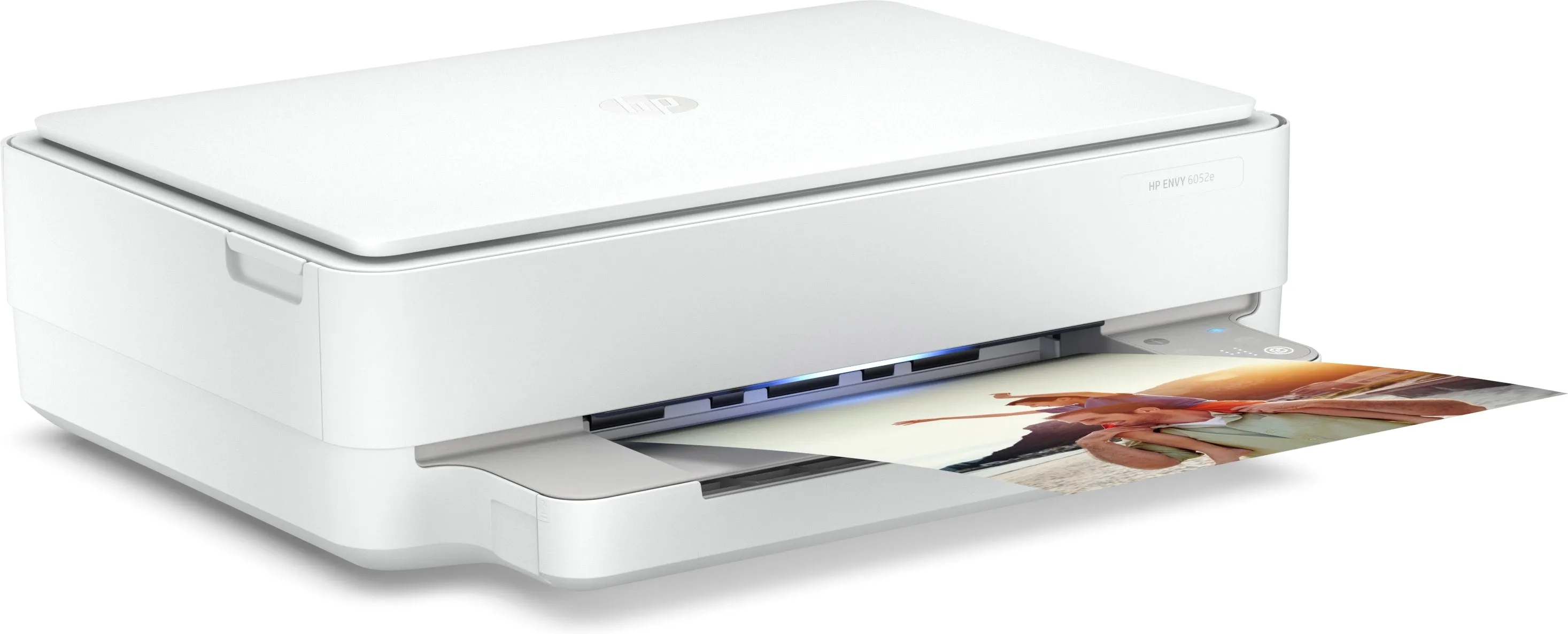 HP ENVY 6052e All-in-One Color Inkjet Printer, Print/Copy/Scan, 9/6 ppm, 256MB, USB, WiFi - 223N2A#1H5 (Certified Refurbished)