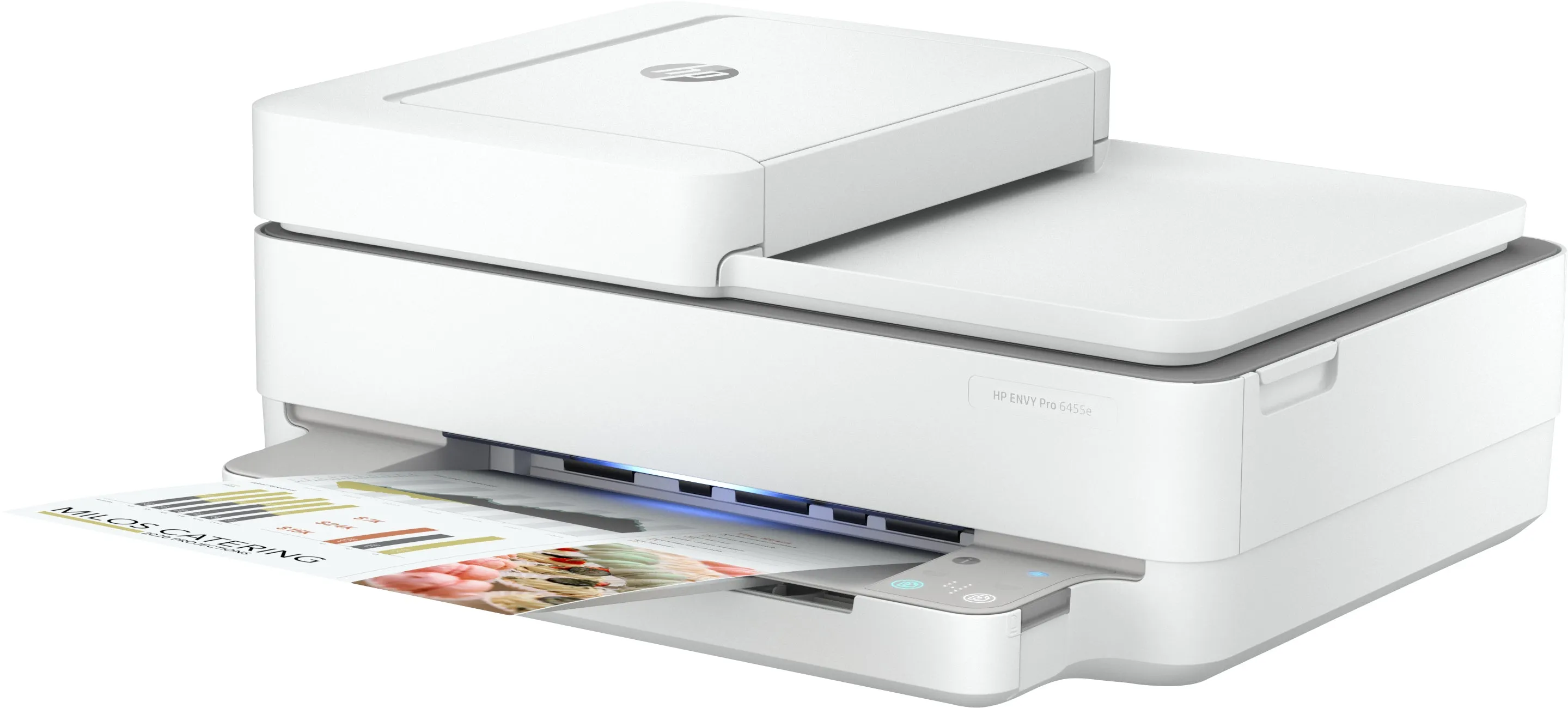 HP ENVY 6455e All-in-One Color Inkjet Printer, Print/Copy/Scan, 10/7 ppm, 256MB, USB, WiFi - 223R1A#B1H