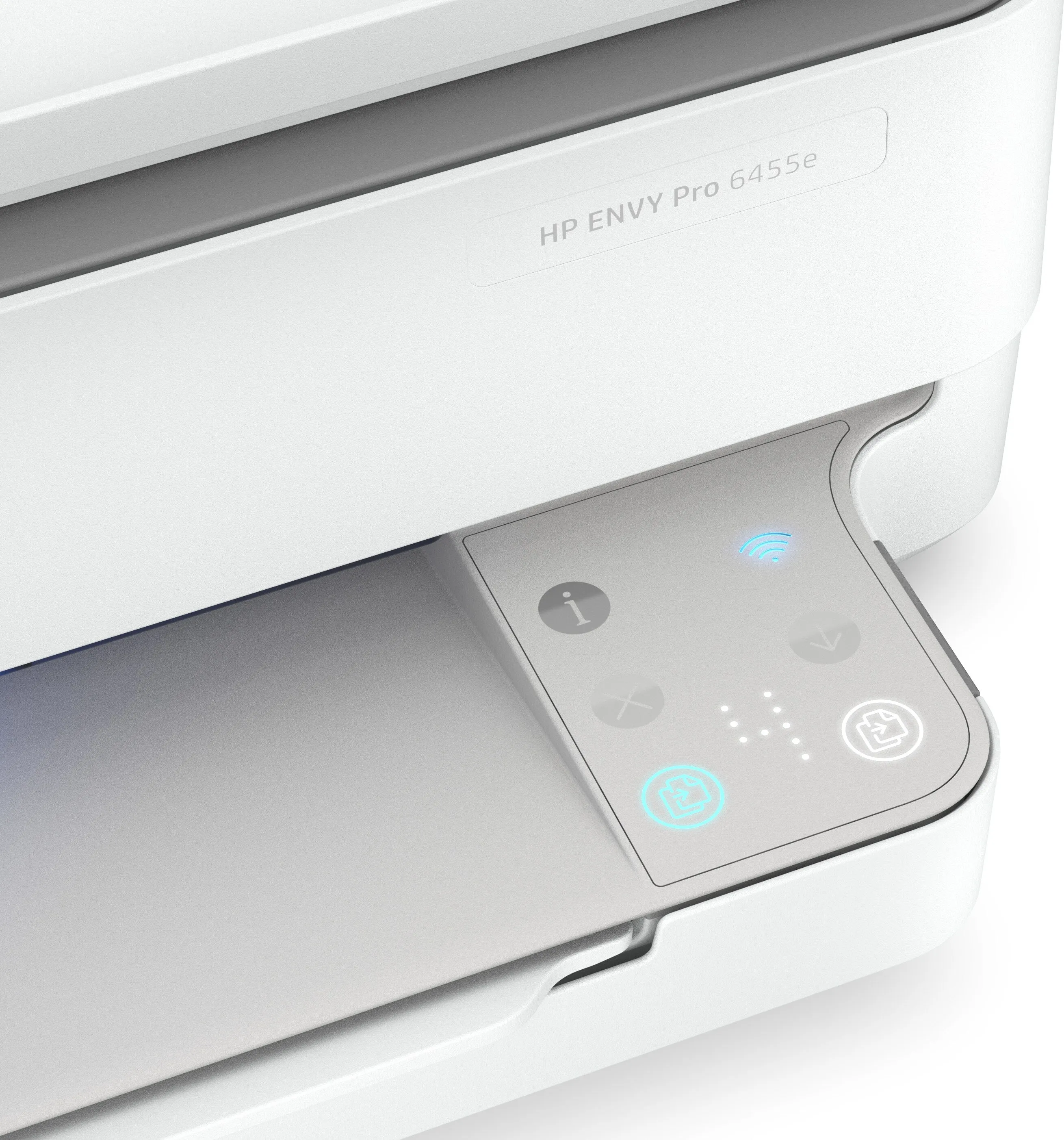 HP ENVY 6455e All-in-One Color Inkjet Printer, Print/Copy/Scan, 10/7 ppm, 256MB, USB, WiFi - 223R1A#B1H