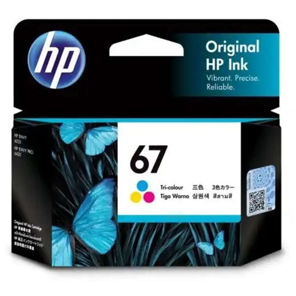 HP Ink Cartridge 67 Tri Colour (for 6020 2720 2330)