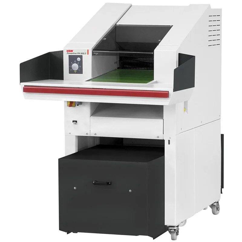 HSM Powerline SP 5080 0.07"x0.59" 3x400V Shredder Baler Level 4/P-5