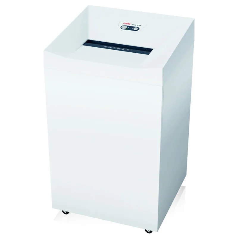 HSM Pure 830 Cross Cut Shredder Level 3/P-4