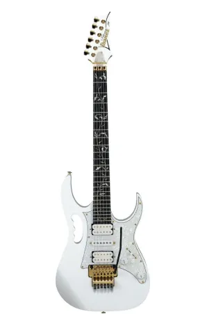 Ibanez JEM7VPWH Steve Vai Signature Electric Guitar (White)