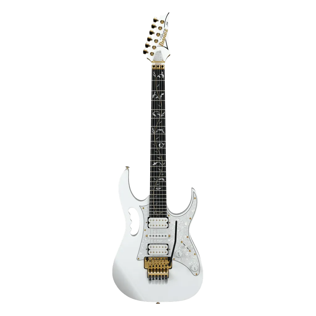 Ibanez Steve Vai Signature Premium JEM7VP Electric Guitar - White