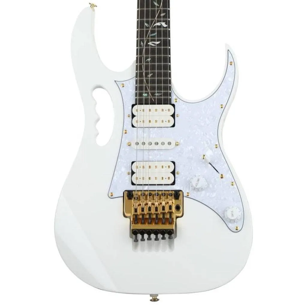 Ibanez Steve Vai Signature Premium JEM7VP Electric Guitar - White