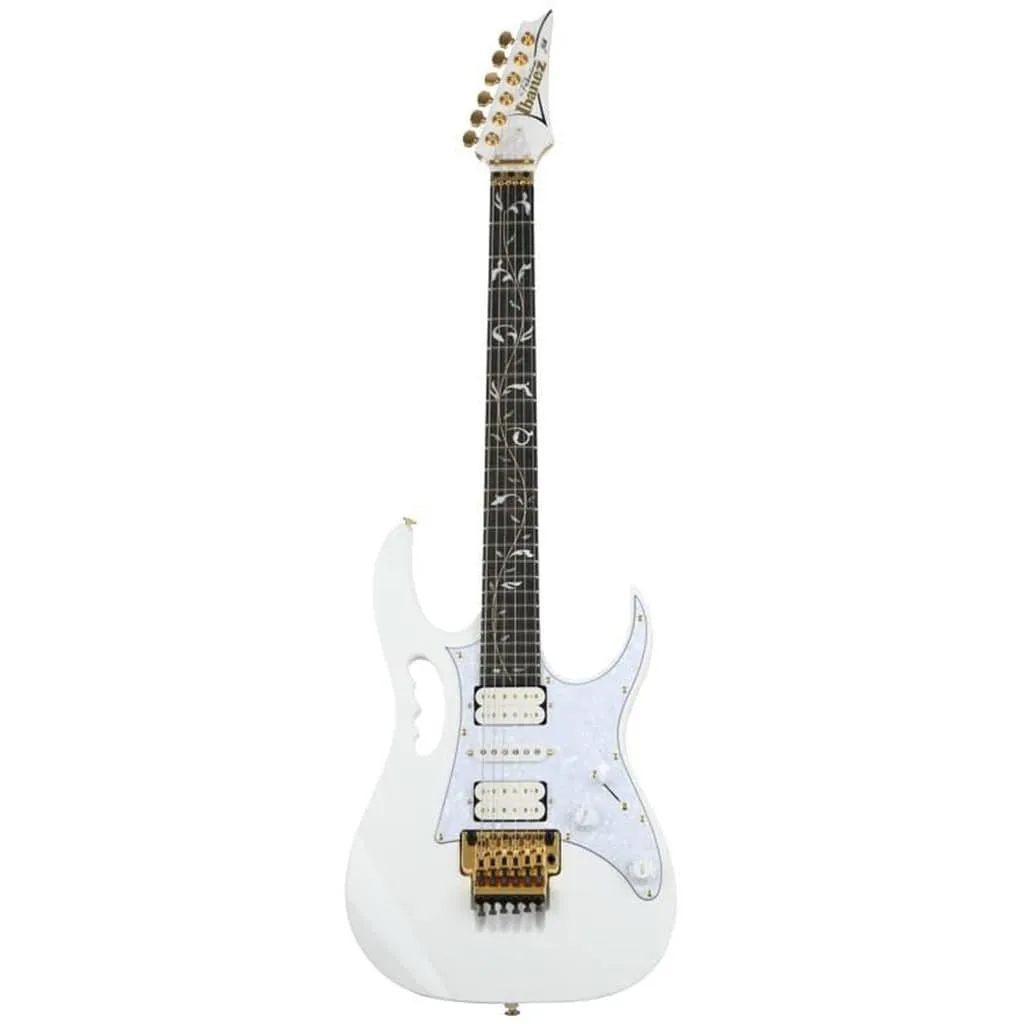 Ibanez Steve Vai Signature Premium JEM7VP Electric Guitar - White