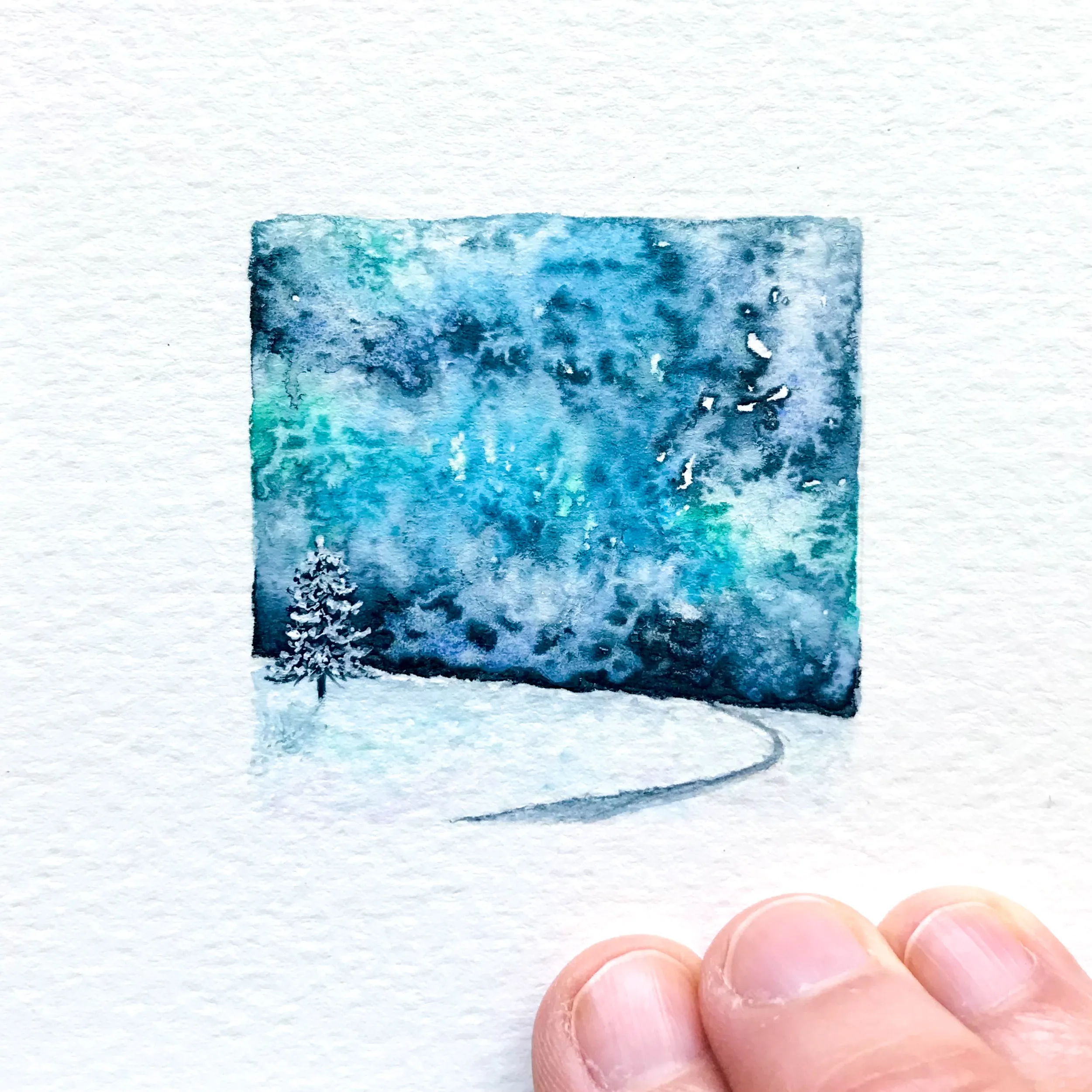 Icy blues