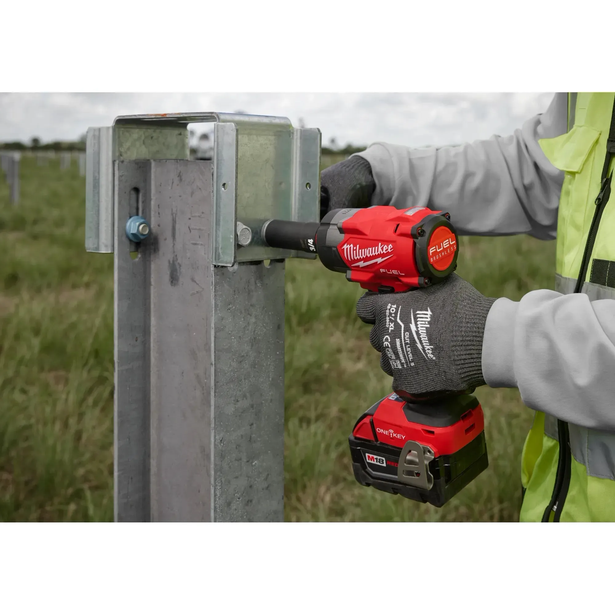 Impact Wrench - Milwaukee M18 FUEL™ 1/2" Controlled Torque Compact Impact Wrench w/ TORQUE-SENSE™, 3061-20