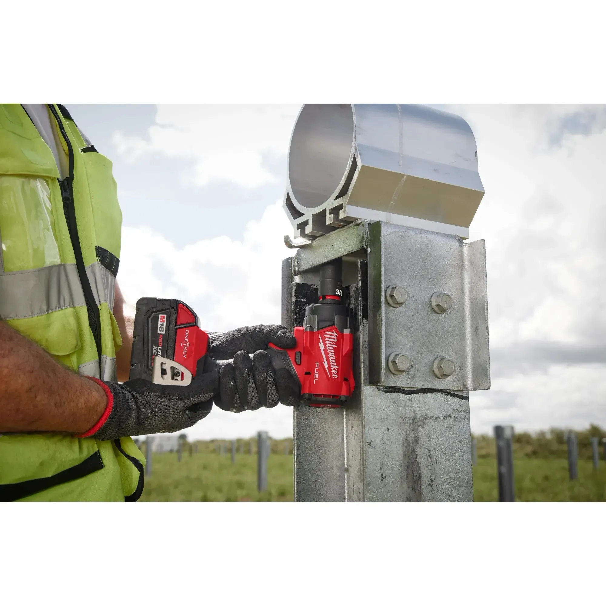 Impact Wrench - Milwaukee M18 FUEL™ 3/8” Controlled Torque Compact Impact Wrench w/ TORQUE-SENSE™, 3060-20