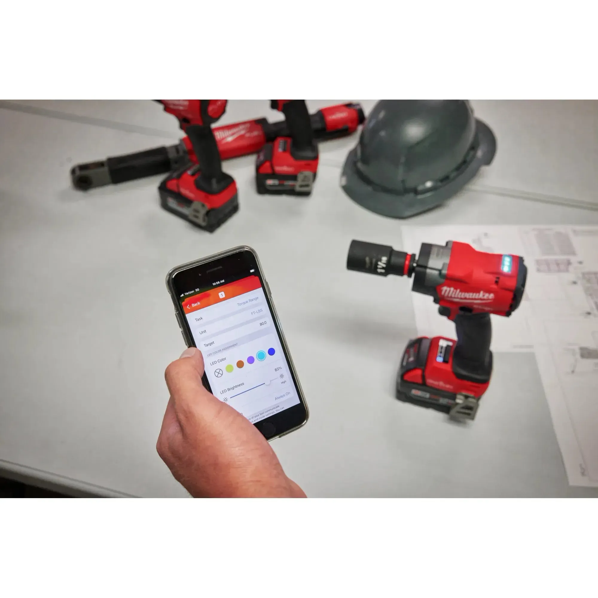 Impact Wrench - Milwaukee M18 FUEL™ 3/8” Controlled Torque Compact Impact Wrench w/ TORQUE-SENSE™, 3060-20