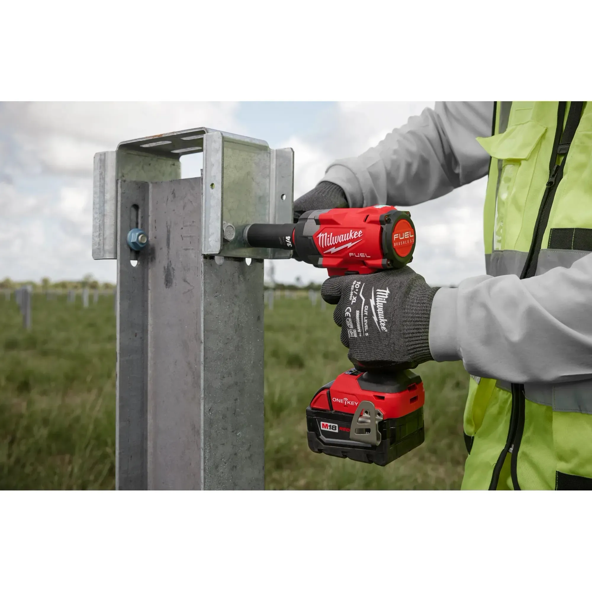 Impact Wrench - Milwaukee M18 FUEL™ 3/8” Controlled Torque Compact Impact Wrench w/ TORQUE-SENSE™, 3060-20