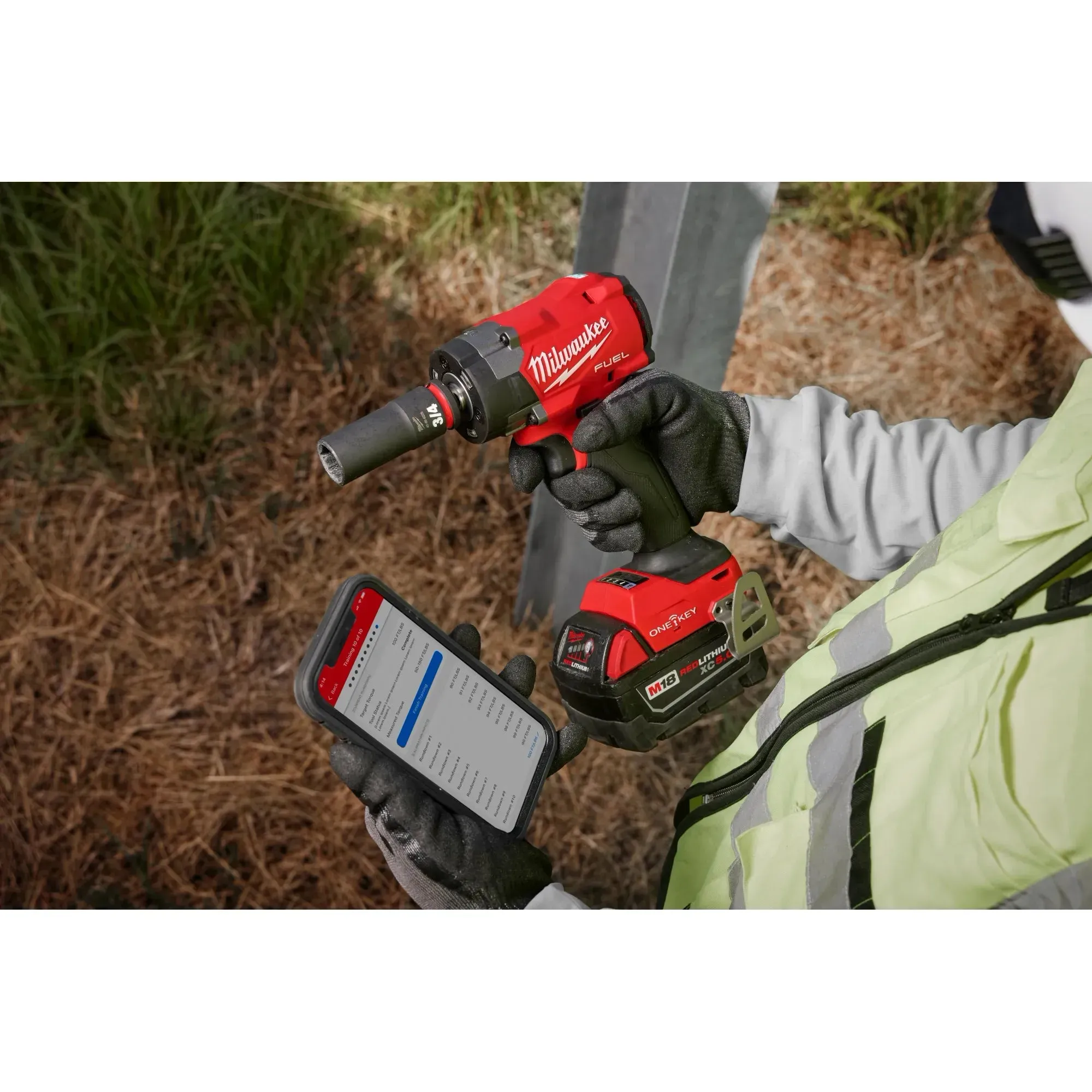 Impact Wrench - Milwaukee M18 FUEL™ 3/8” Controlled Torque Compact Impact Wrench w/ TORQUE-SENSE™, 3060-20