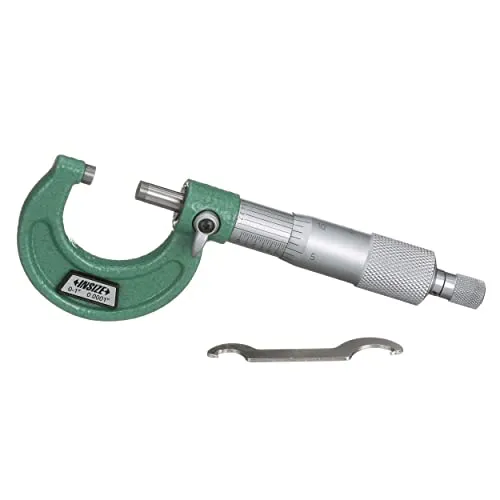 Insize 0-1" Outside Micrometer 3203-1A, DIN863-1