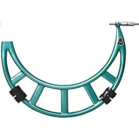 Insize (400-500MM) Outside Micrometer With Extension Anvil Collar (Long Range) 3205-500