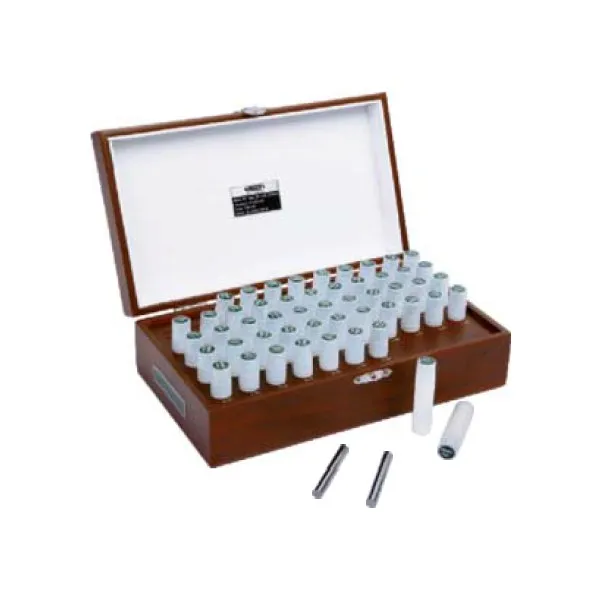 Insize (7-7.5MM) 51 Pin Gauge Set 4166-7D, DIN 2267 Grade 1 HRC62-65,  - 1 μm