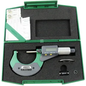Insize Digital Outside Micrometer 25-50mm/1-2" Range Series 3109-50A