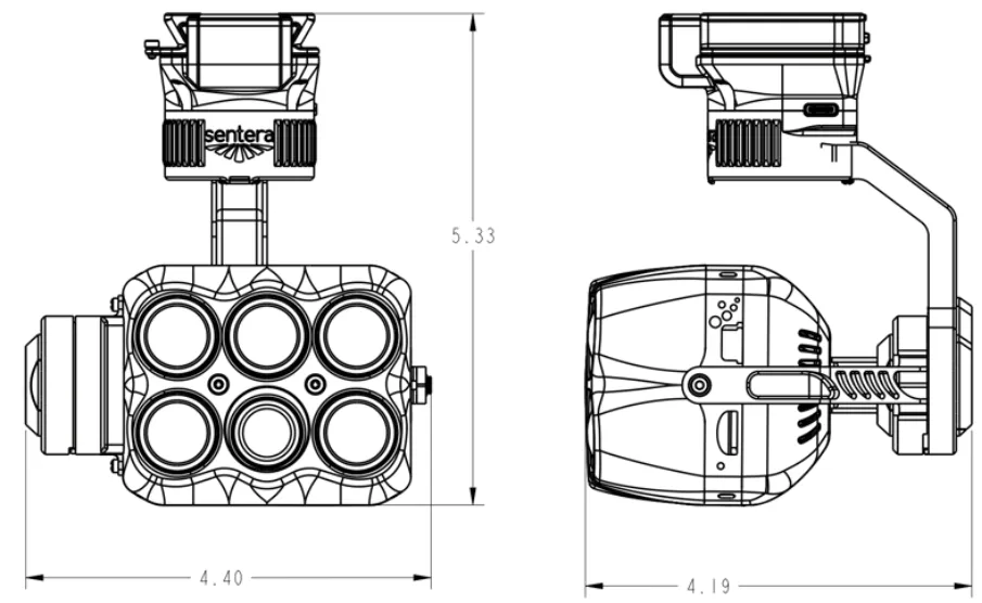 Inspired Flight - Sentera 6X Multispectral Sensor