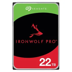 Internal hard drive Seagate IronWolf Pro, ST22000NT001, 22 TB