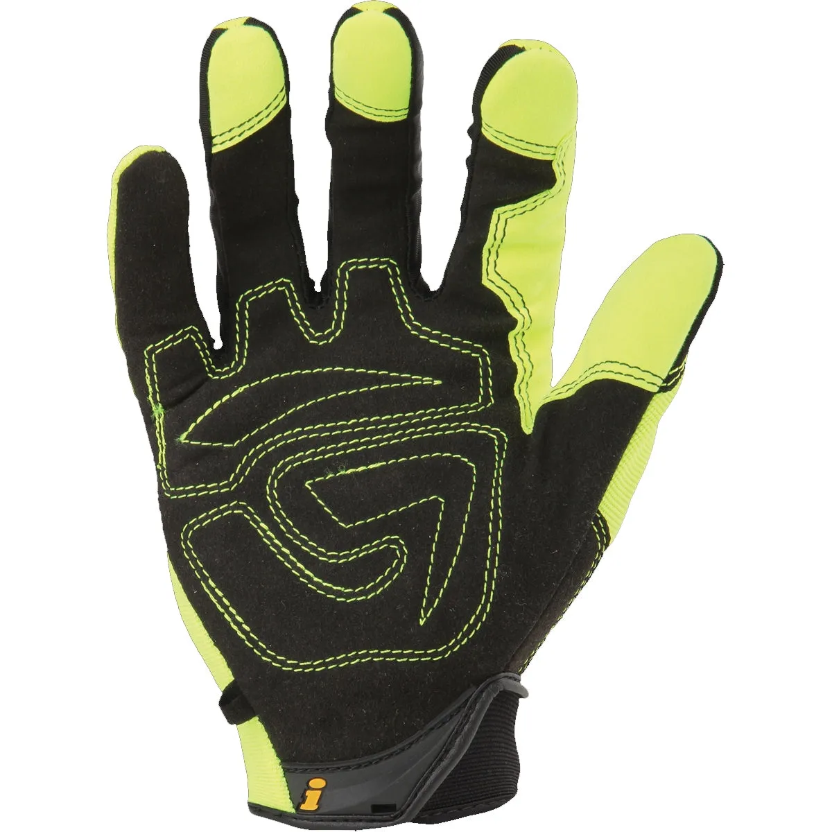 Ironclad IVG2 I-Viz 2 Reflective Gloves - Hi-Viz Green