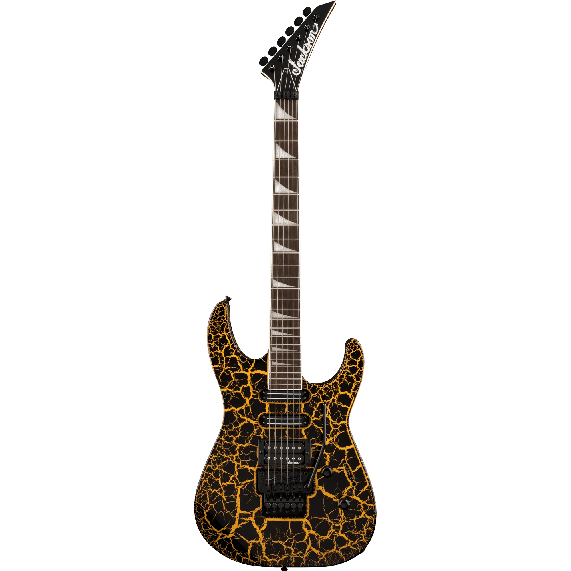 Jackson X Series Soloist SL3X DX, Laurel, Yellow Crackle