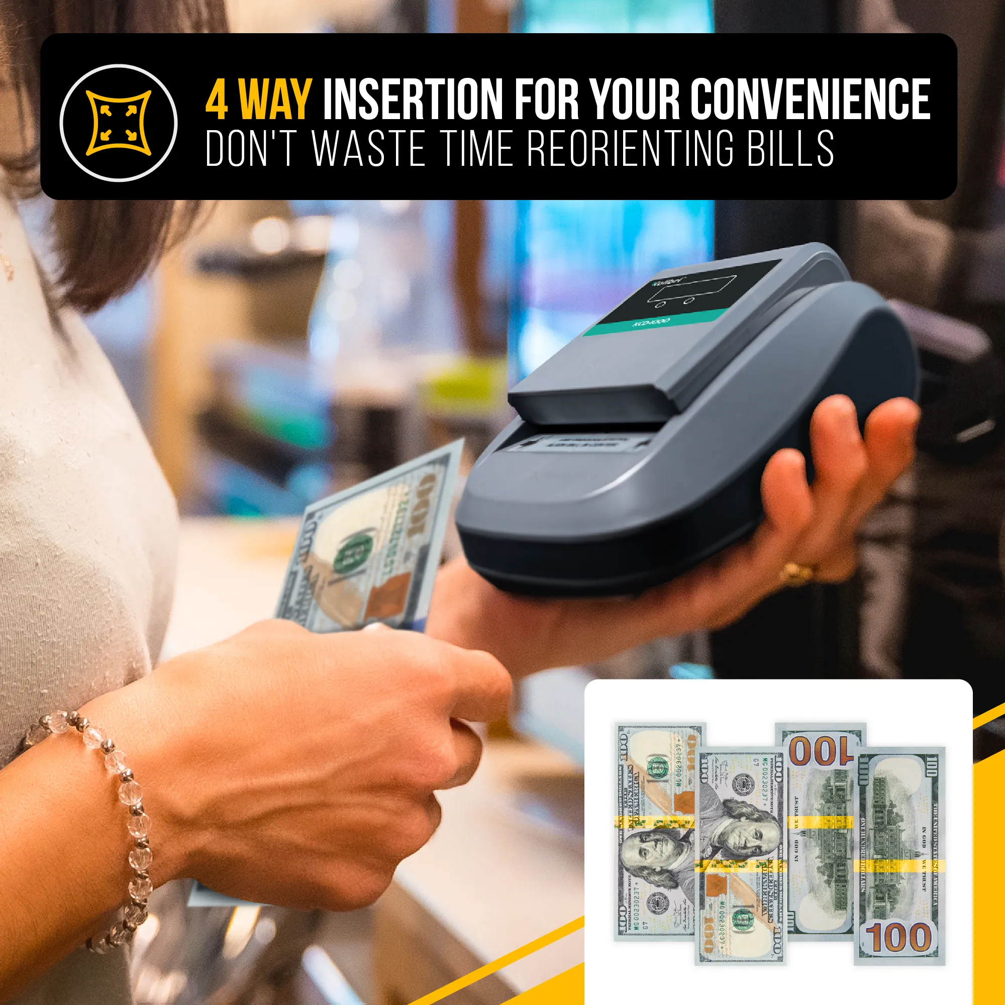 Kolibri KCD-1000 All-Orientation Money Detector