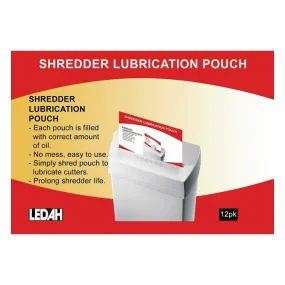 Ledah Shredder Lubrication Pouch 12/Pkt