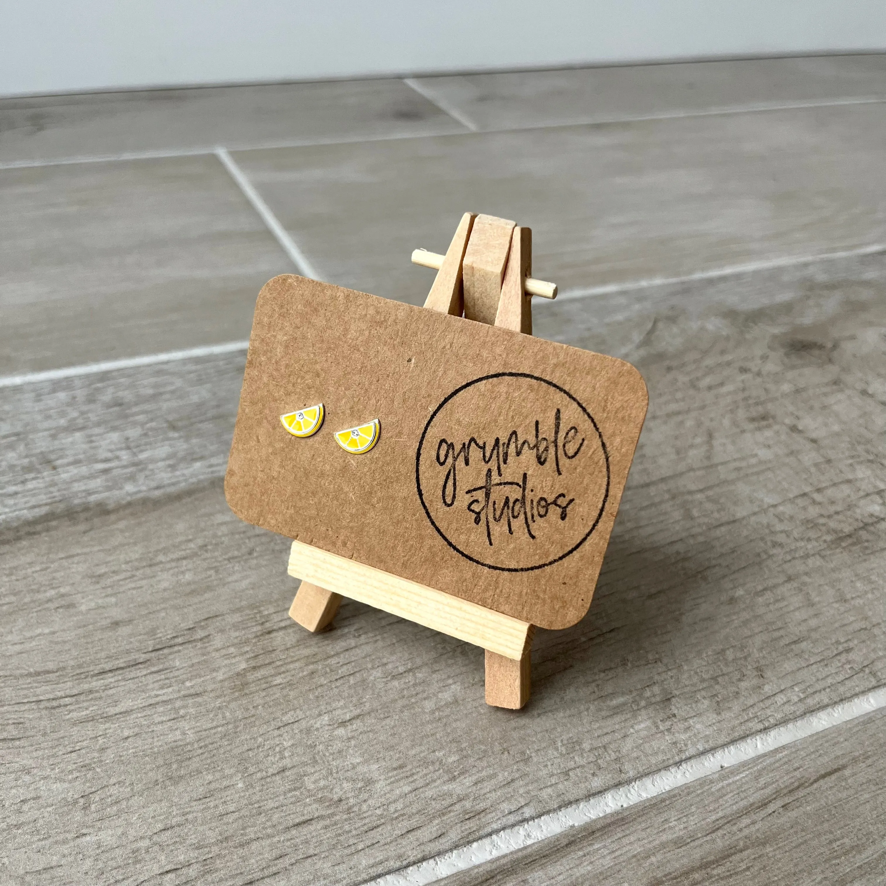 Lemon Slice Earrings